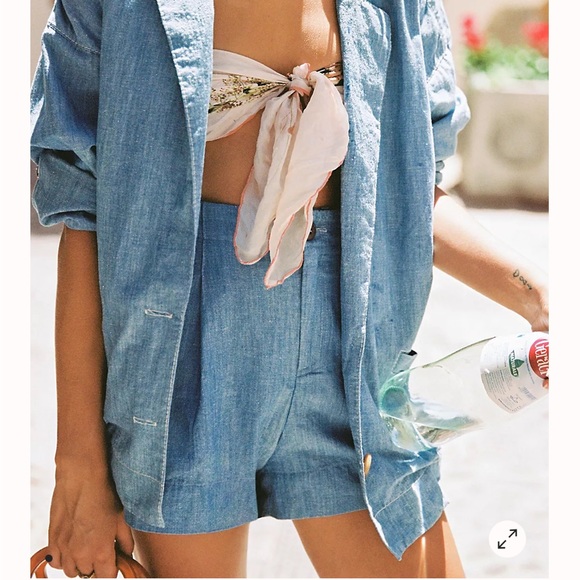 Free People Blazer Short Set - Picture 2 of 10